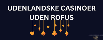 Danske Online Casino Uden Rofus - Spil Uden Bekymringer Danske Online Casino Uden Rofus - Spil Uden Bekymringer